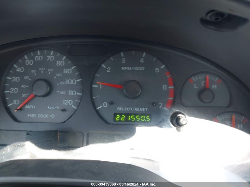 2001 Ford Mustang VIN: 1FAFP40481F249988 Lot: 39439368