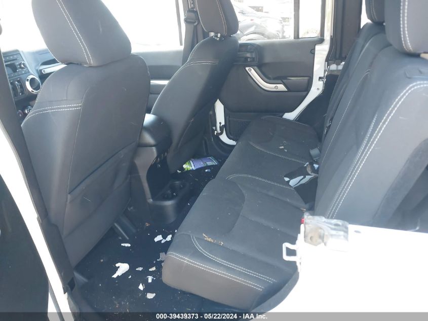 2016 Jeep Wrangler Unlimited Sahara VIN: 1C4BJWEG8GL102816 Lot: 39439373