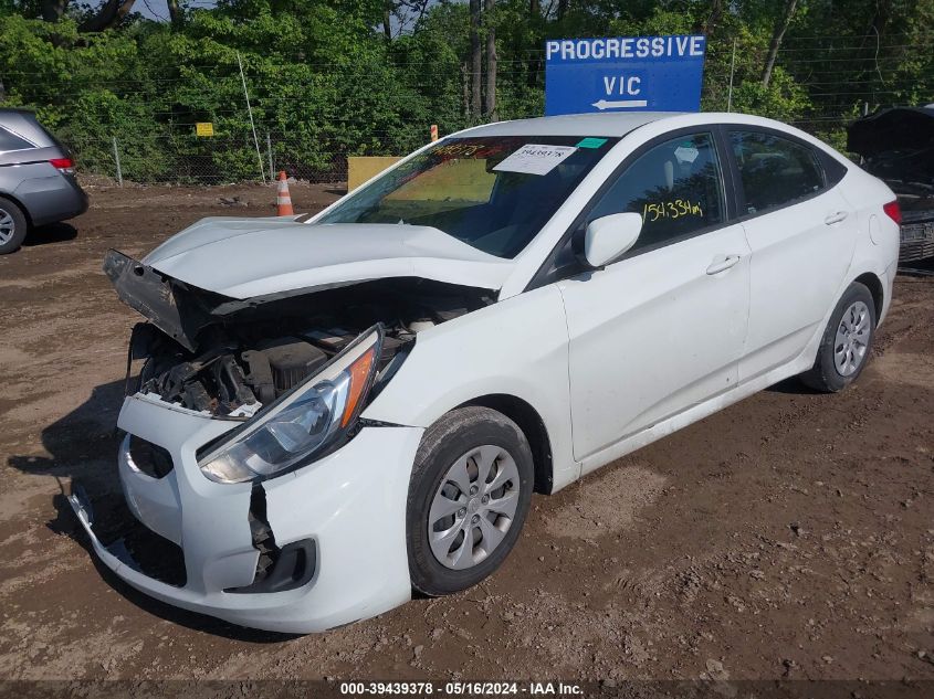 2015 Hyundai Accent Gls VIN: KMHCT4AE8FU794832 Lot: 39439378