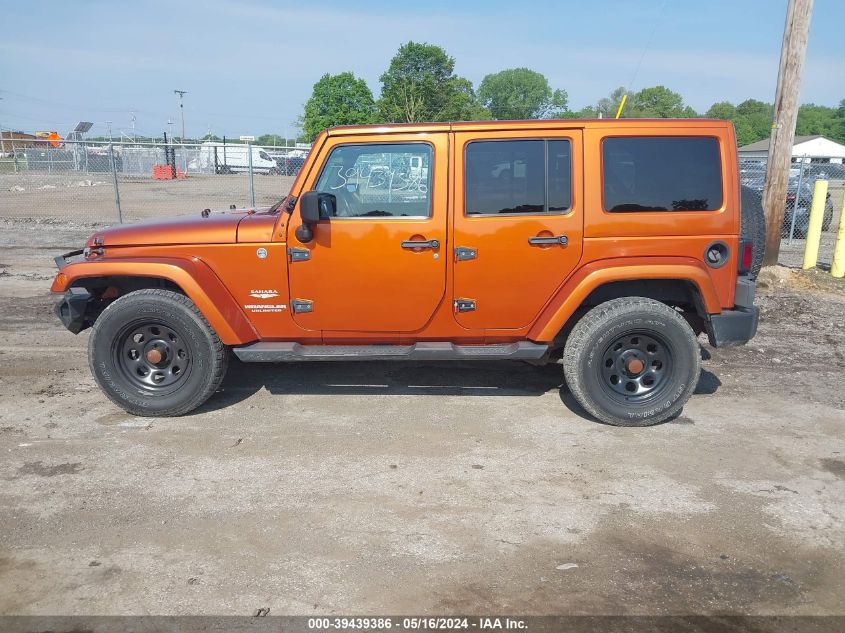 2011 Jeep Wrangler Unlimited Sahara VIN: 1J4BA5H12BL598782 Lot: 39439386
