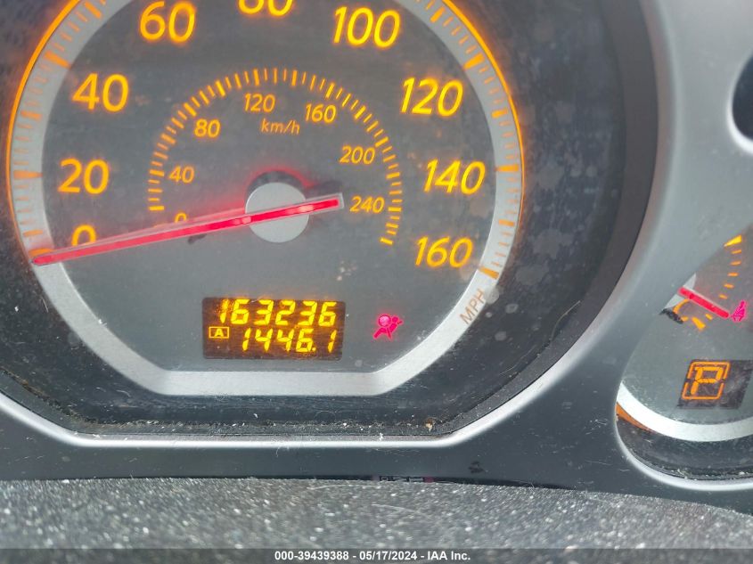 2007 Nissan Murano Sl VIN: JN8AZ08T47W521274 Lot: 39439388