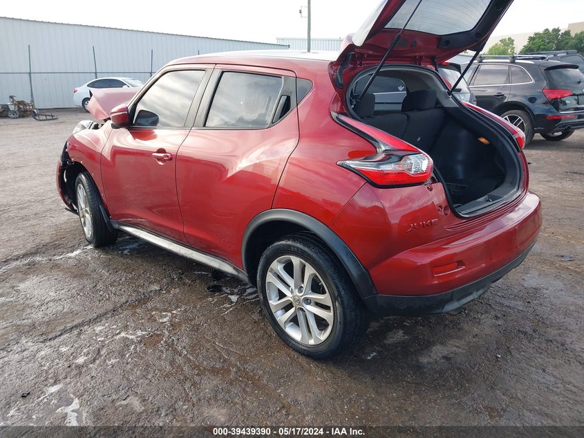 2015 Nissan Juke S VIN: JN8AF5MV7FT562981 Lot: 39439390