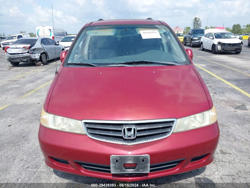 2003 Honda Odyssey Ex-L VIN: 5FNRL18913B122590 Lot: 39439393