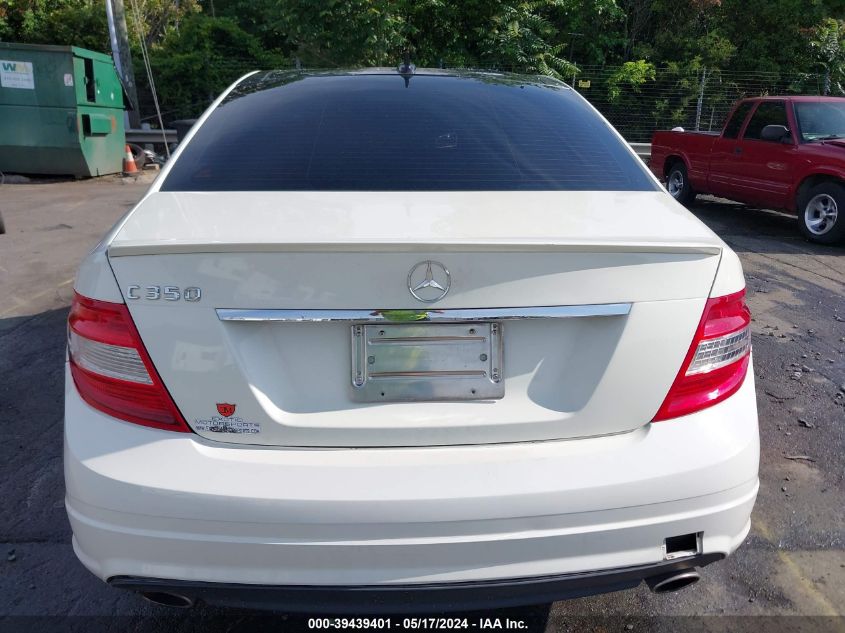 2009 Mercedes-Benz C 350 Sport VIN: WDDGF56X99R045144 Lot: 39439401