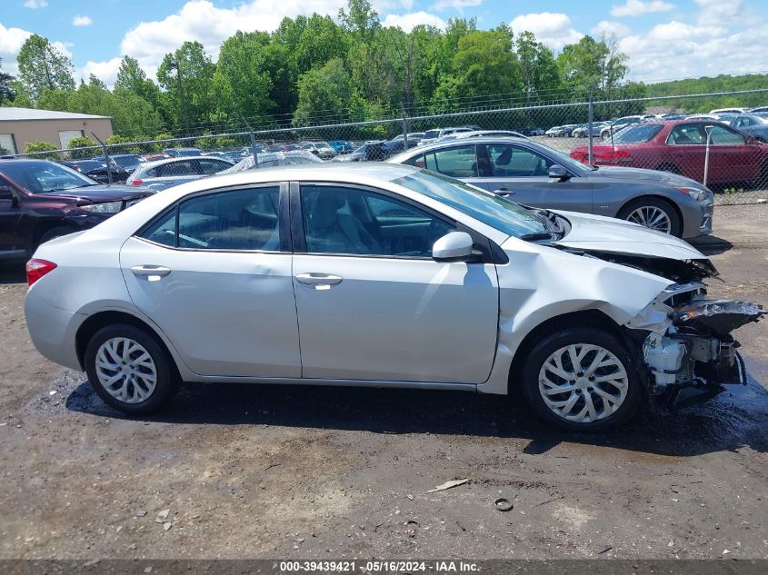 2019 Toyota Corolla Le VIN: 5YFBURHE3KP907500 Lot: 39439421