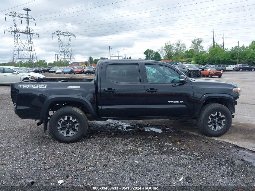 2021 Toyota Tacoma Trd Off-Road VIN: 3TYCZ5AN0MT023358 Lot: 39439433