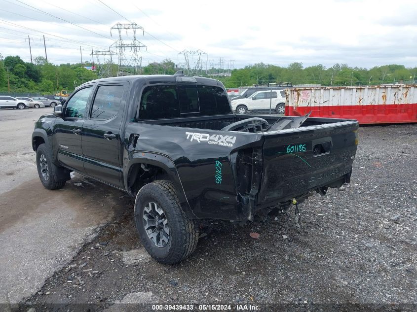 2021 Toyota Tacoma Trd Off-Road VIN: 3TYCZ5AN0MT023358 Lot: 39439433