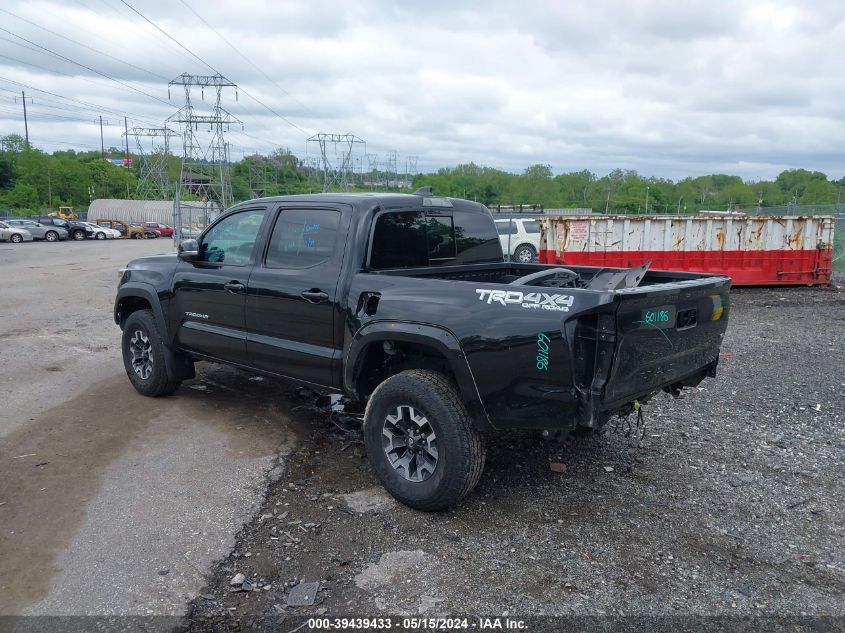 2021 Toyota Tacoma Trd Off-Road VIN: 3TYCZ5AN0MT023358 Lot: 39439433