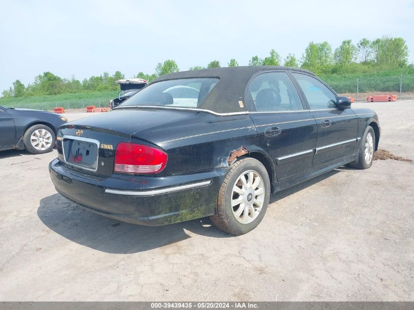 2005 Hyundai Sonata Gls/Lx VIN: KMHWF35H55A206680 Lot: 39439435