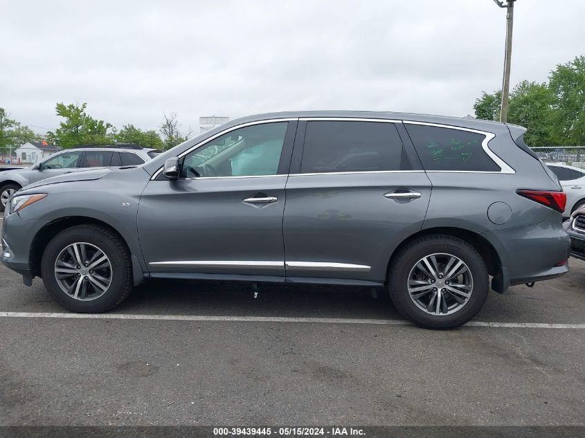 2020 Infiniti Qx60 Pure Awd VIN: 5N1DL0MM2LC540938 Lot: 39439445