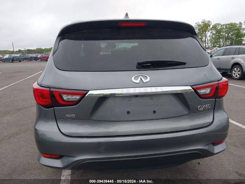 2020 Infiniti Qx60 Pure Awd VIN: 5N1DL0MM2LC540938 Lot: 39439445