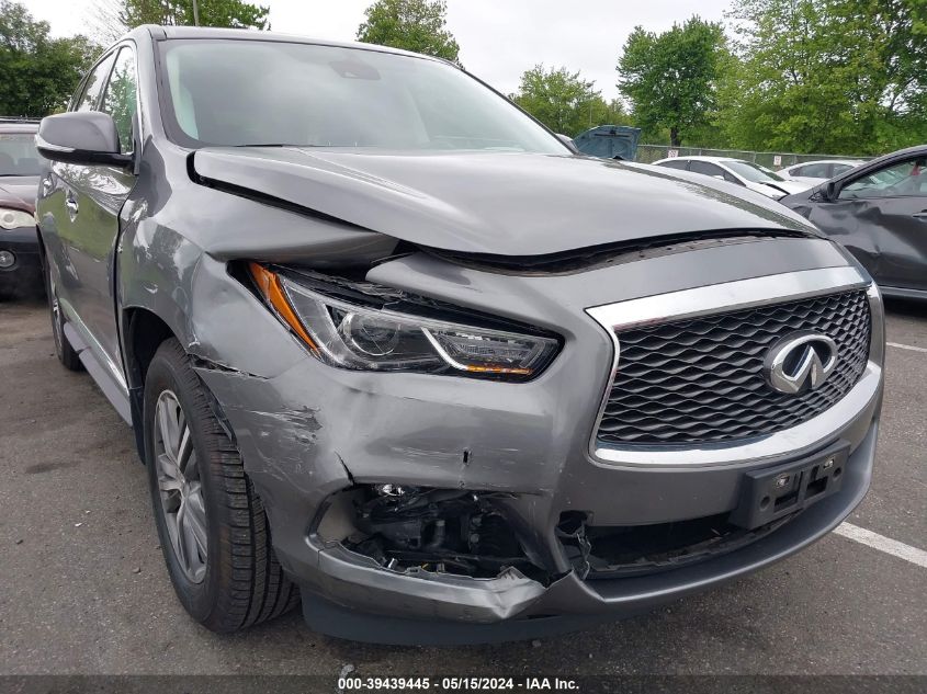 2020 Infiniti Qx60 Pure Awd VIN: 5N1DL0MM2LC540938 Lot: 39439445