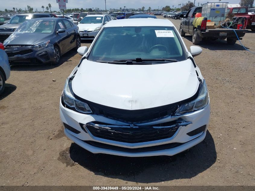 2018 Chevrolet Cruze Ls Auto VIN: 1G1BC5SM1J7205597 Lot: 39439449