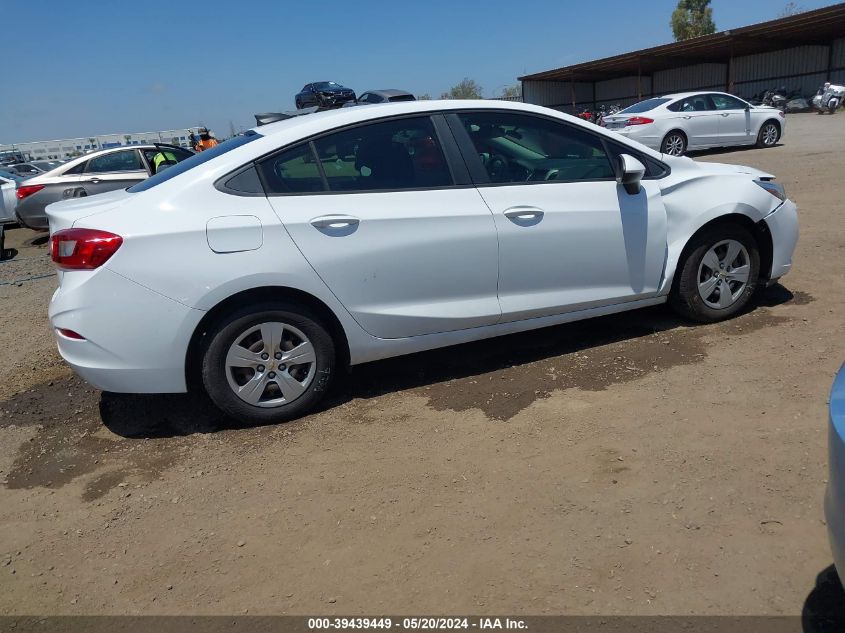 2018 Chevrolet Cruze Ls Auto VIN: 1G1BC5SM1J7205597 Lot: 39439449