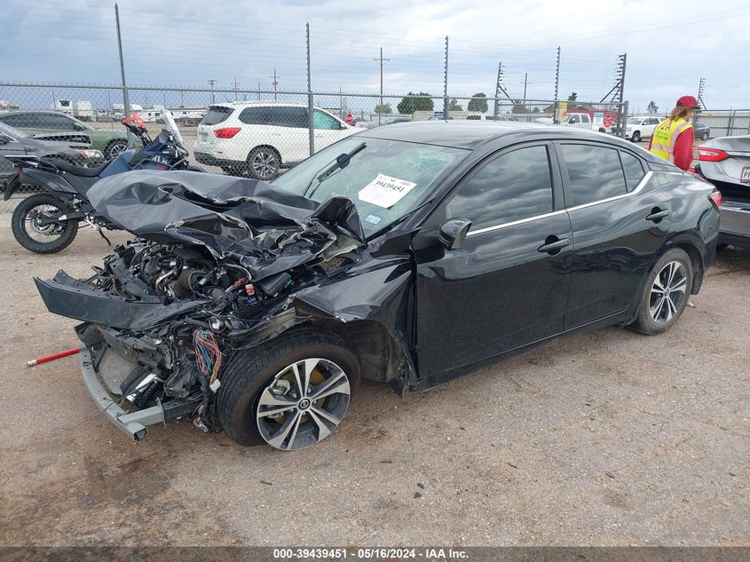 2020 NISSAN SENTRA VIN: 3N1AB8CV7LY284194