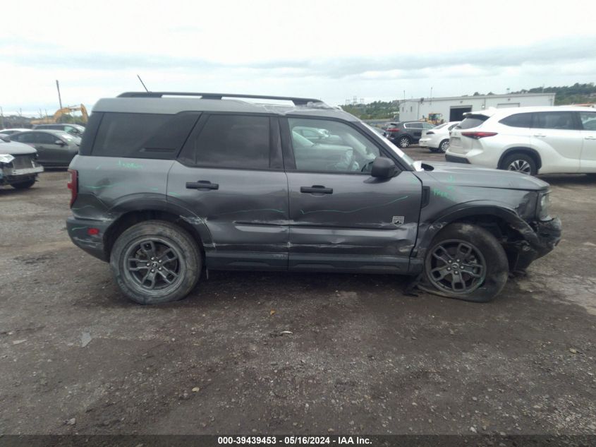 2021 Ford Bronco Sport Big Bend VIN: 3FMCR9B61MRA20090 Lot: 39439453
