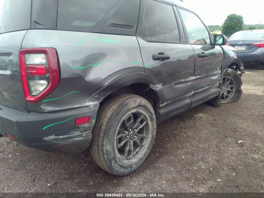 2021 Ford Bronco Sport Big Bend VIN: 3FMCR9B61MRA20090 Lot: 39439453