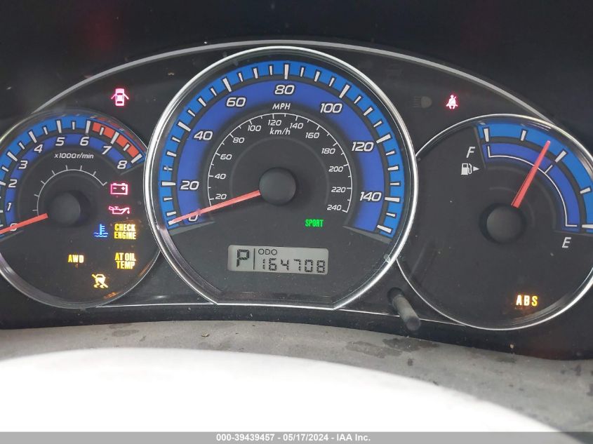 2009 Subaru Forester 2.5X Limited VIN: JF2SH64699H793124 Lot: 39439457