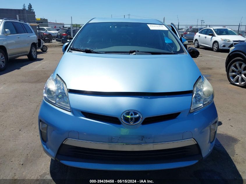 2014 Toyota Prius Plug-In VIN: JTDKN3DP1E3051189 Lot: 39439458