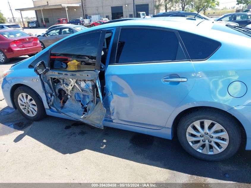 2014 Toyota Prius Plug-In VIN: JTDKN3DP1E3051189 Lot: 39439458