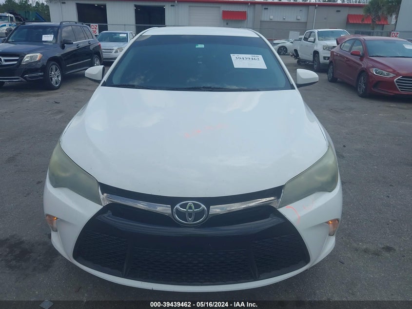 2016 Toyota Camry Se VIN: 4T1BF1FK7GU157884 Lot: 39439462