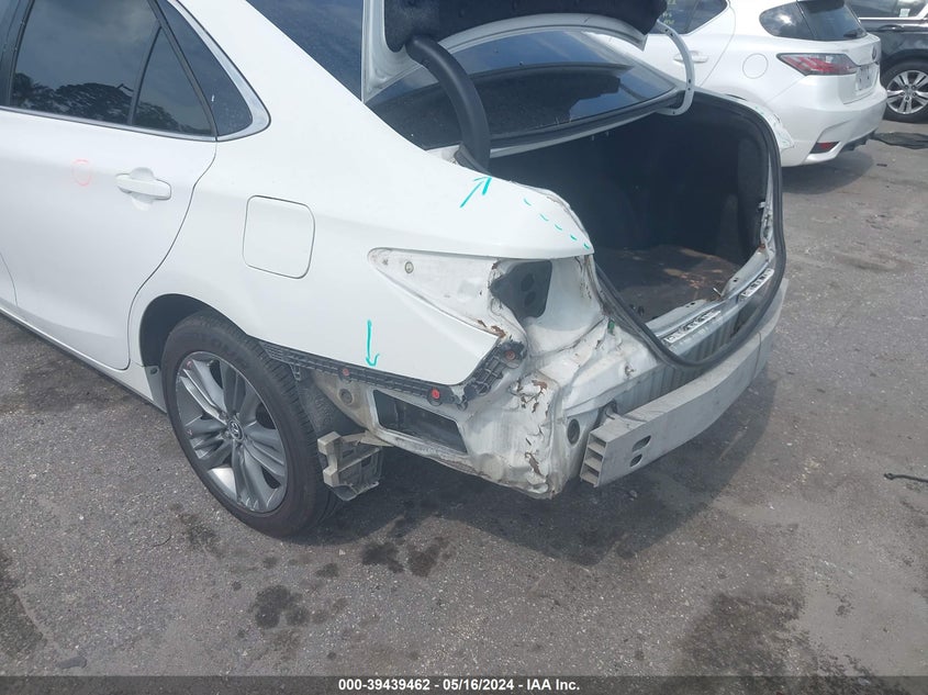 2016 Toyota Camry Se VIN: 4T1BF1FK7GU157884 Lot: 39439462