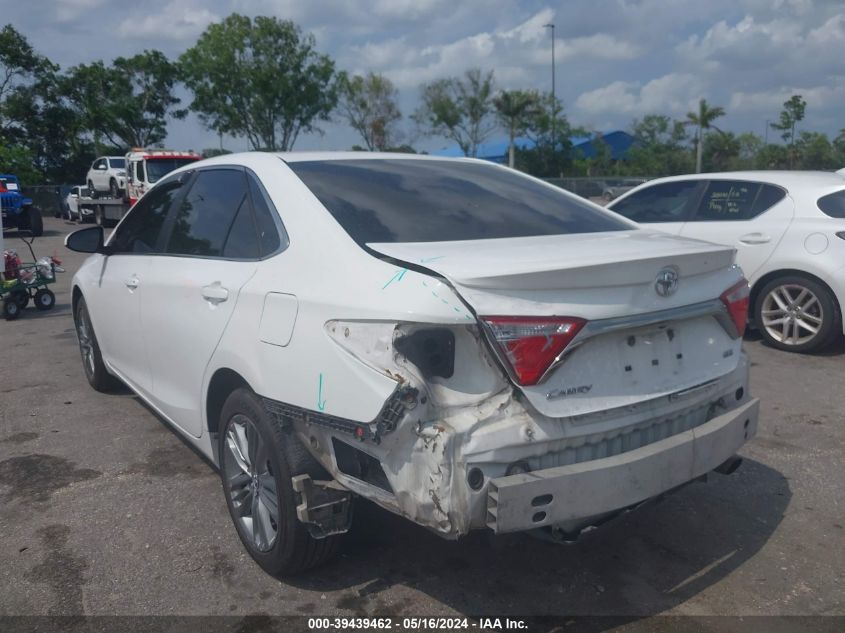 2016 Toyota Camry Se VIN: 4T1BF1FK7GU157884 Lot: 39439462