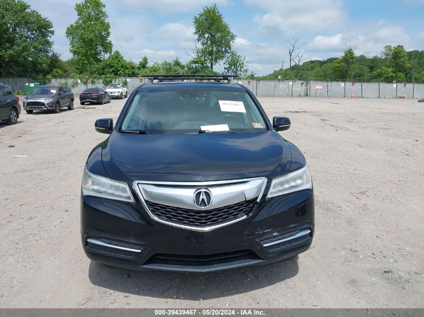 2014 Acura Mdx Technology Package VIN: 5FRYD4H48EB035656 Lot: 39439467