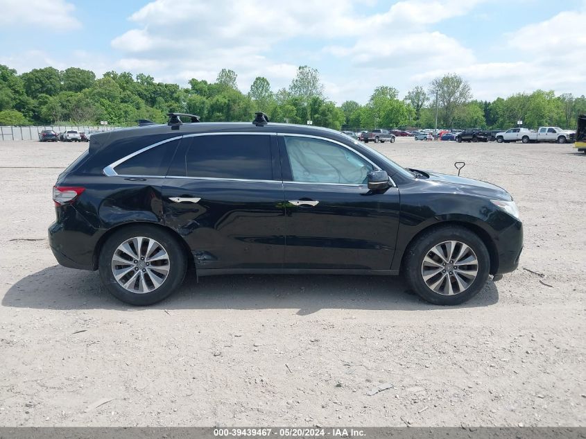 2014 Acura Mdx Technology Package VIN: 5FRYD4H48EB035656 Lot: 39439467
