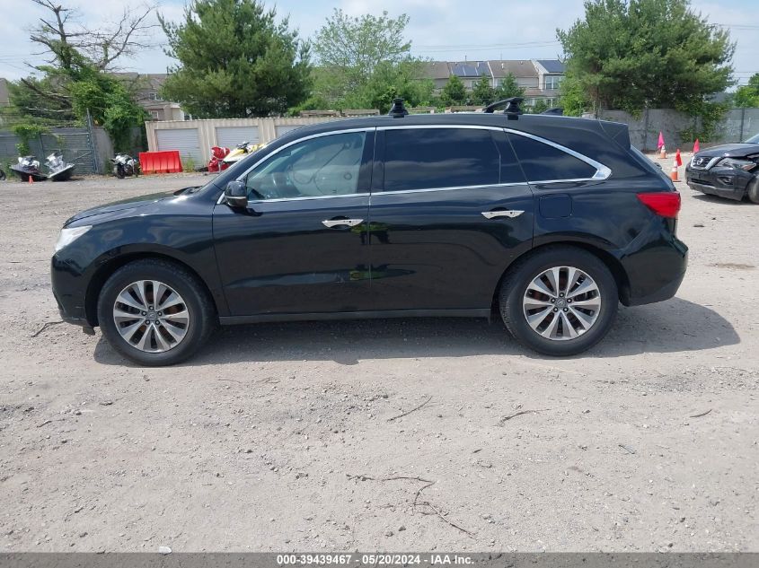 2014 Acura Mdx Technology Package VIN: 5FRYD4H48EB035656 Lot: 39439467