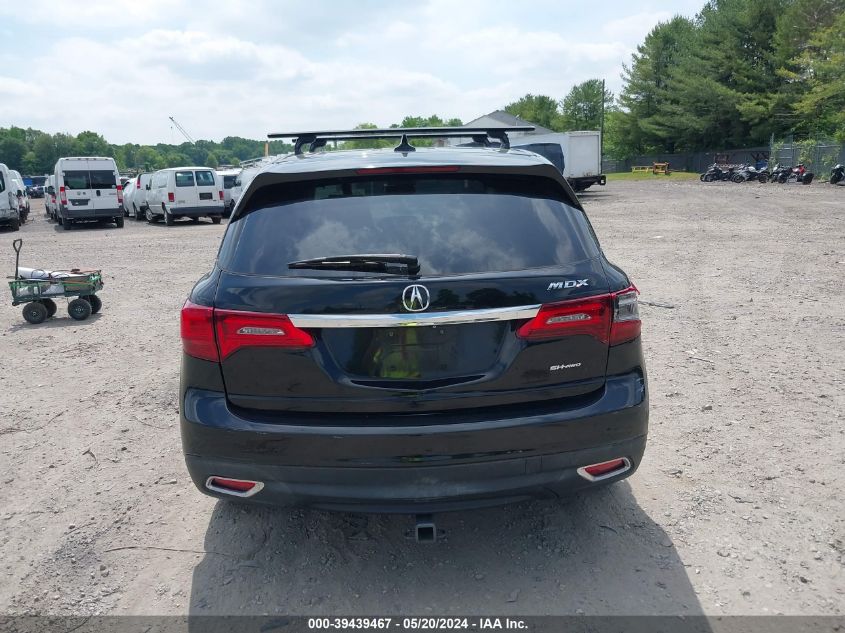 2014 Acura Mdx Technology Package VIN: 5FRYD4H48EB035656 Lot: 39439467