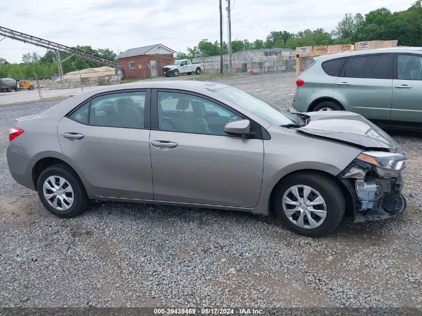 2016 Toyota Corolla Le Eco VIN: 2T1BPRHE2GC501710 Lot: 39439469