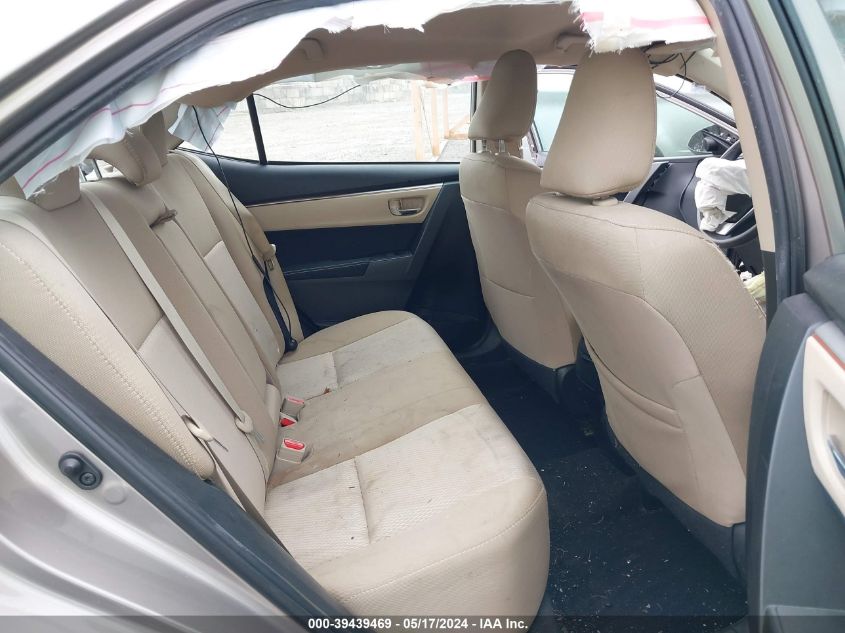 2016 Toyota Corolla Le Eco VIN: 2T1BPRHE2GC501710 Lot: 39439469