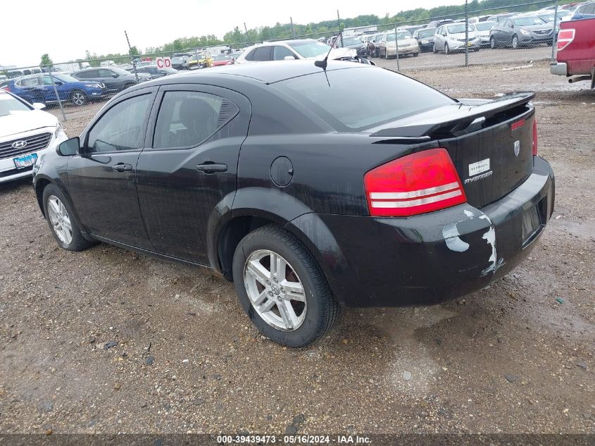 2008 Dodge Avenger Sxt VIN: 1B3LC56K98N176362 Lot: 39439473