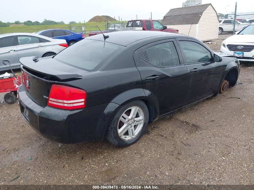 2008 Dodge Avenger Sxt VIN: 1B3LC56K98N176362 Lot: 39439473