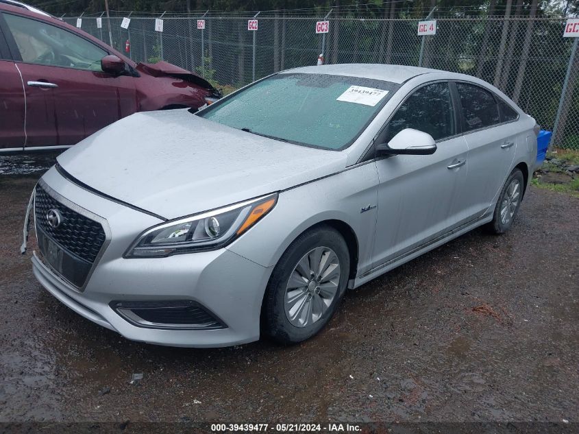 2016 Hyundai Sonata Hybrid Se VIN: KMHE24L15GA028808 Lot: 39439477