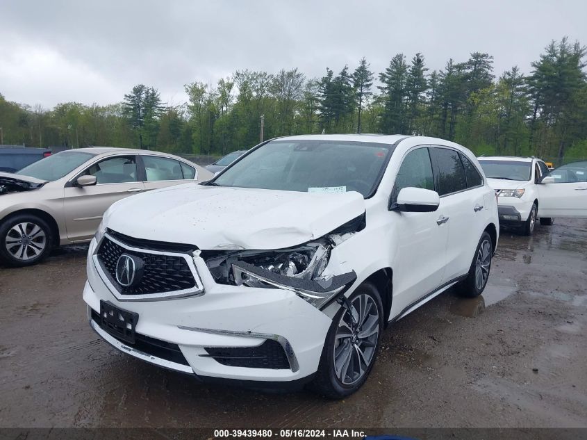 2020 Acura Mdx Technology Package VIN: 5J8YD4H57LL048582 Lot: 39439480