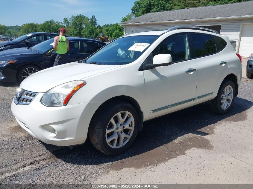 2012 Nissan Rogue Sv W/Sl Pkg VIN: JN8AS5MV0CW357055 Lot: 39439482