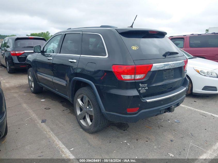 2012 Jeep Grand Cherokee Overland VIN: 1C4RJFCGXCC306464 Lot: 39439491