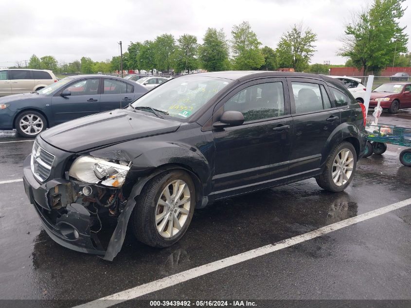 2010 Dodge Caliber Heat VIN: 1B3CB5HA0AD604337 Lot: 39439492