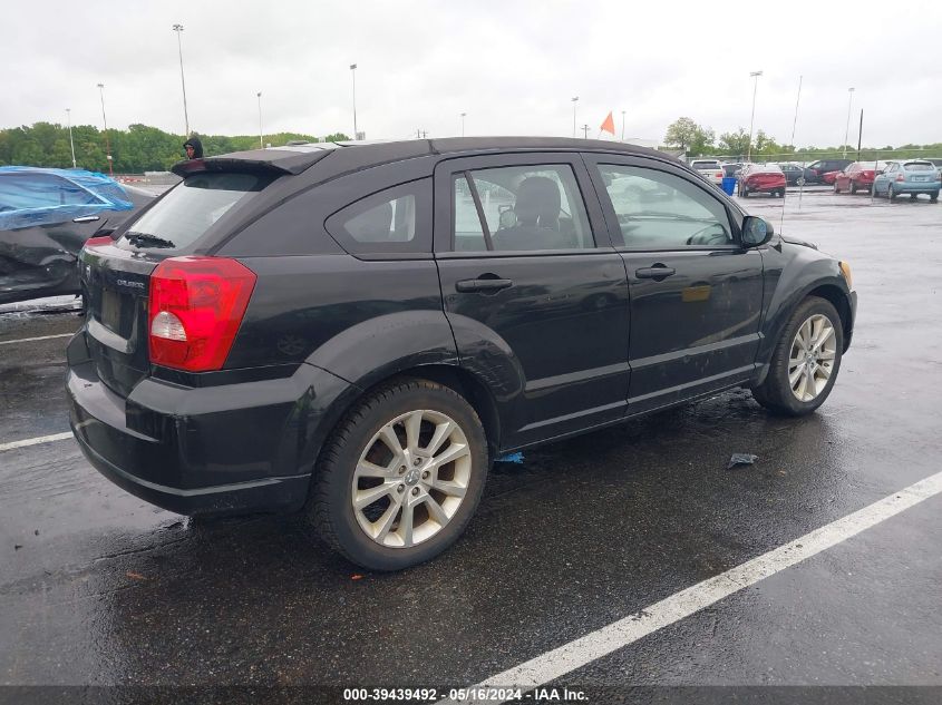 2010 Dodge Caliber Heat VIN: 1B3CB5HA0AD604337 Lot: 39439492