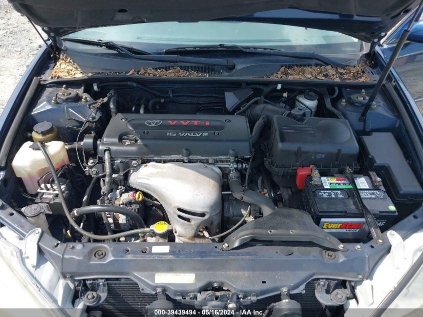 2004 Toyota Camry Xle VIN: 4T1BE30K44U380564 Lot: 39439494