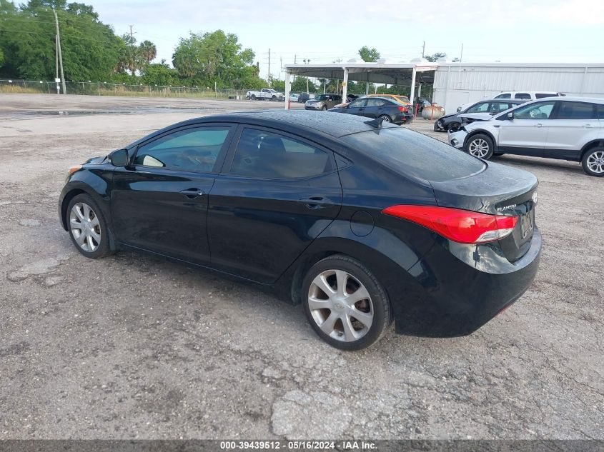 2011 Hyundai Elantra Gls/Limited VIN: 5NPDH4AE2BH075574 Lot: 39439512