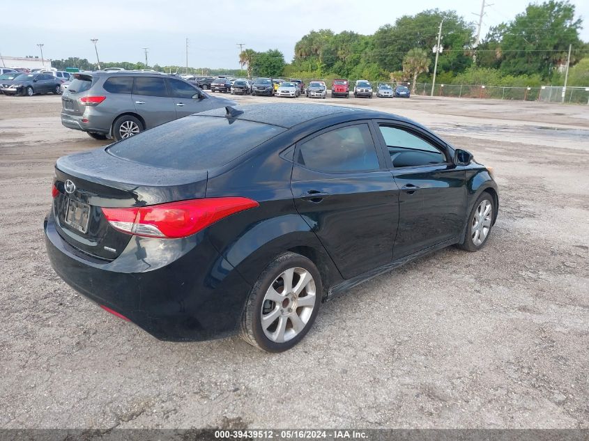 2011 Hyundai Elantra Gls/Limited VIN: 5NPDH4AE2BH075574 Lot: 39439512