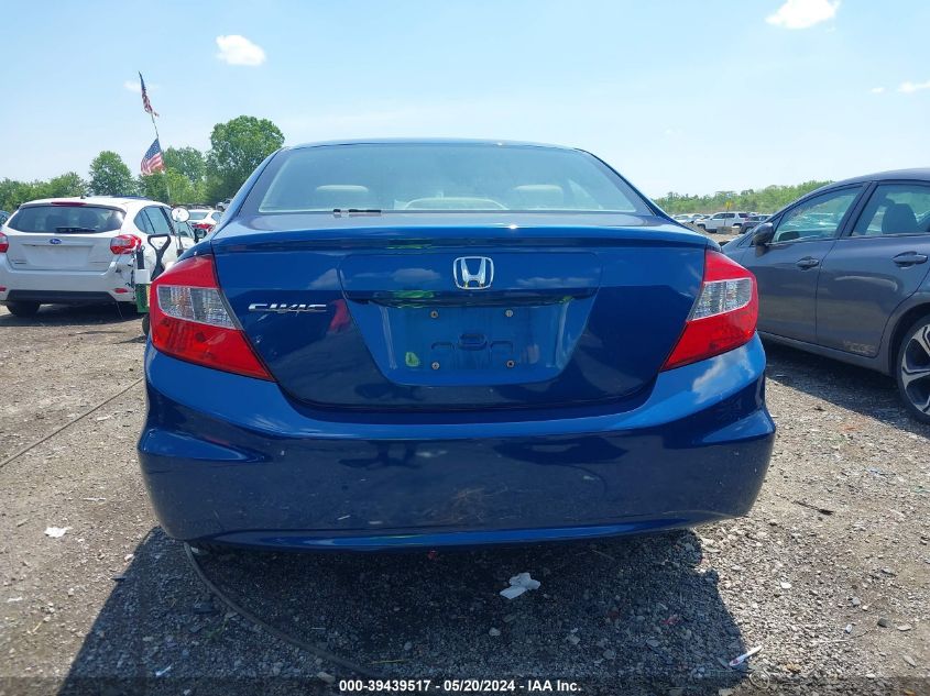 2012 Honda Civic Ex VIN: 19XFB2F87CE048488 Lot: 39439517