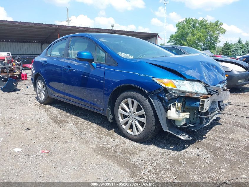 2012 Honda Civic Ex VIN: 19XFB2F87CE048488 Lot: 39439517