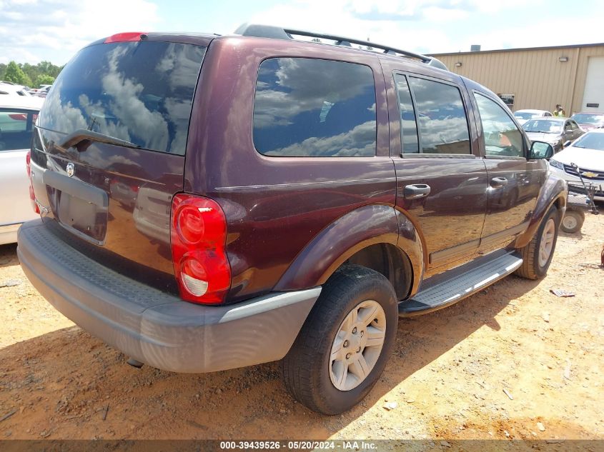 2005 Dodge Durango St VIN: 1D4HD38K15F598721 Lot: 39439526