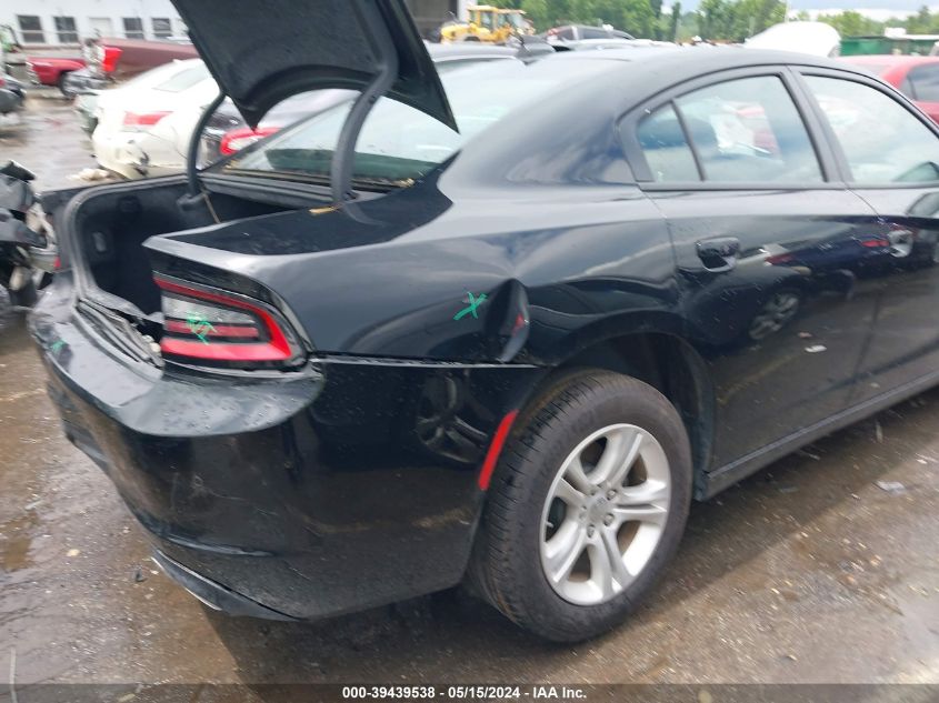 2023 Dodge Charger Sxt VIN: 2C3CDXBG2PH530890 Lot: 39439538