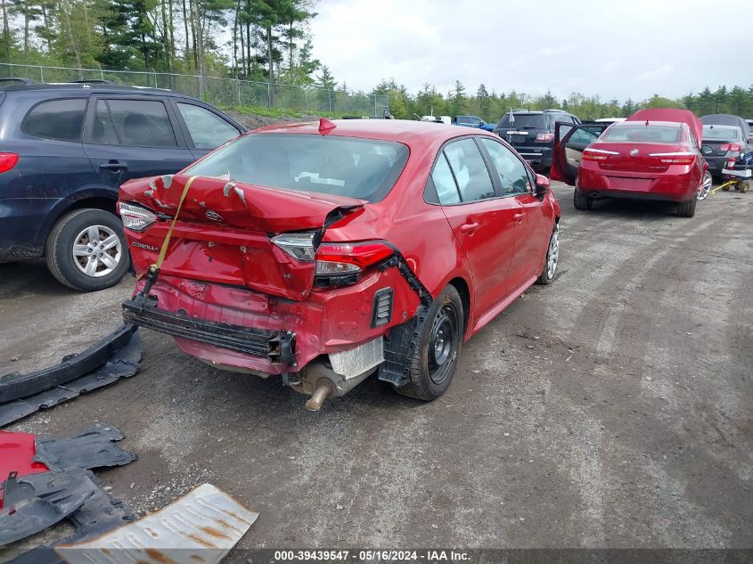 2021 Toyota Corolla Le VIN: 5YFEPMAEXMP223774 Lot: 39439547