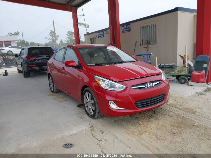 2014 Hyundai Accent Gls VIN: KMHCU4AE6EU738318 Lot: 39439550